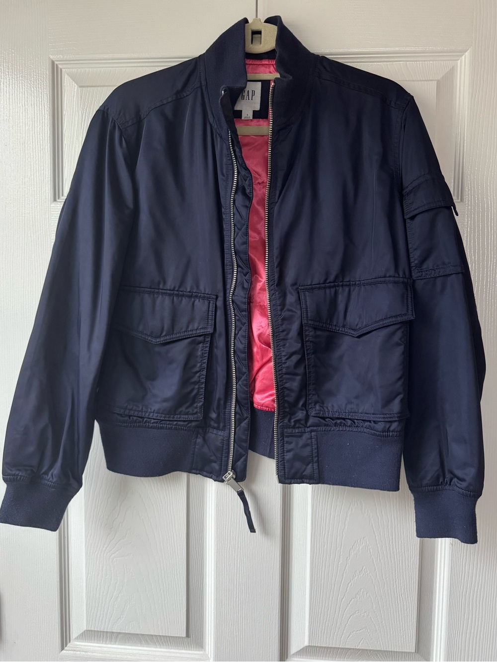 GAP Bomber Jacket in Water-Resistant Sateen